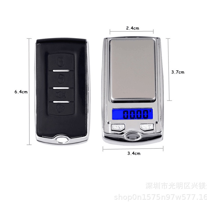 Оптовые маленькие карманные электронные весы 0.01г, высокоточные мини-электронные весы, весы для ювелирных изделий, весы для автомобильных ключей