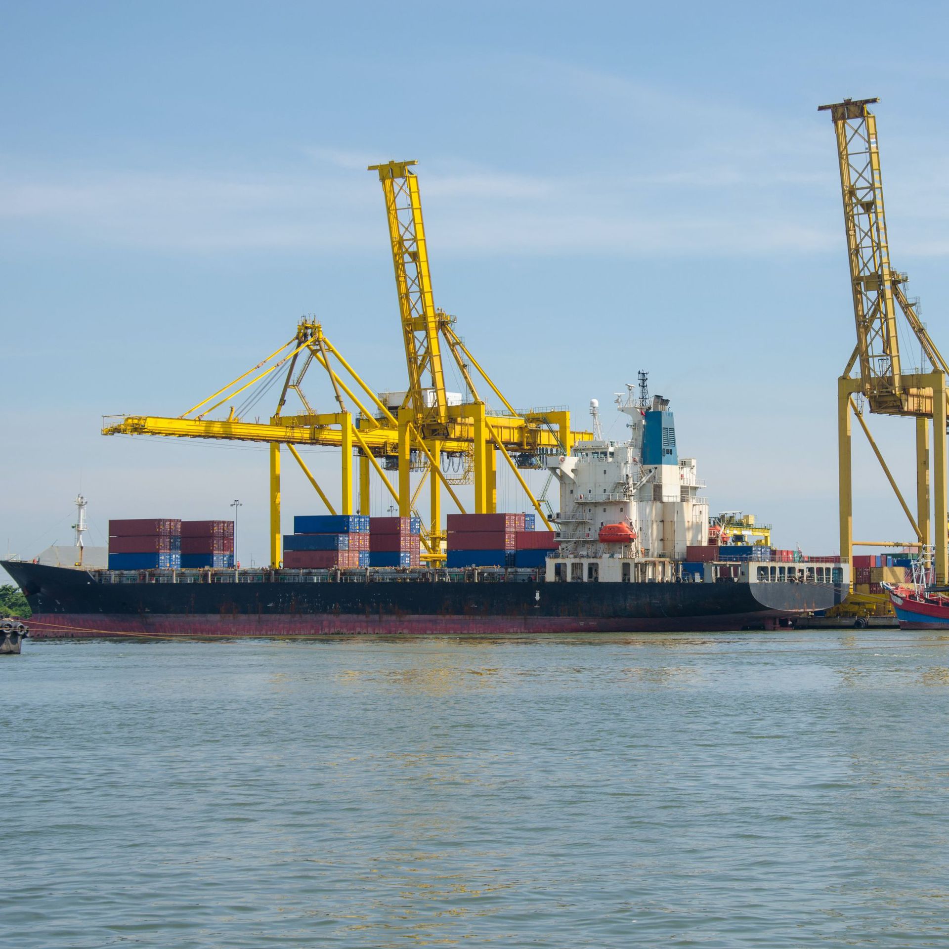 Шанхай-Лин查班 40HQ, грузовые перевозки, полный контейнер, международная транспортировка товаров