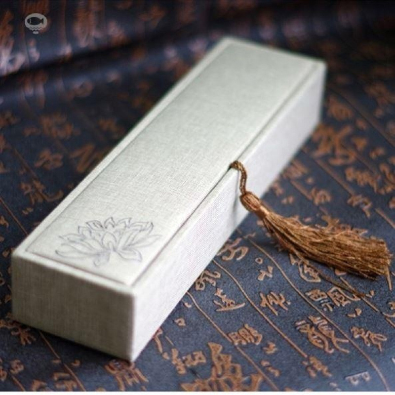 Коробка для упаковки заколки из персикового дерева, пустая подарочная коробка, аксессуары для волос, специальная антикварная коробка для хранения волос, ювелирная коробка