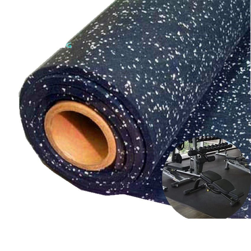 Manufacturer Rubber Floor Mats Wholesale Gym Non-Slip Floor Mats Indoor Wear-Resistant Shock-Absorbing Mats Fitness Equipment Anti-Slip Mats