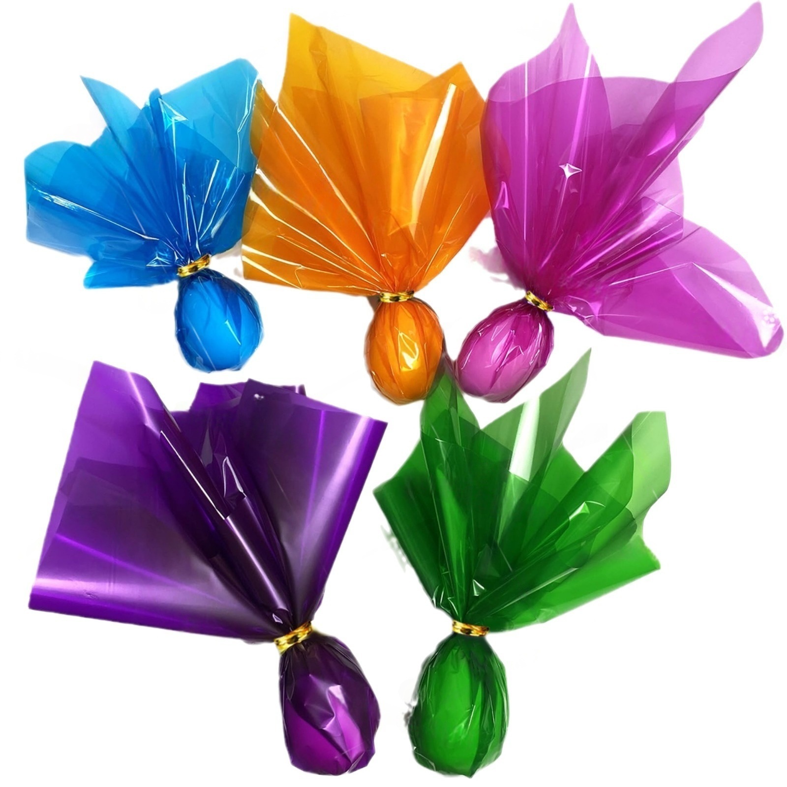 Candy Paper Colorfuled Cellophane DIY Candy Gift Packaging Handmade Play Paper Kindergarten Handmade Material Paper Supply