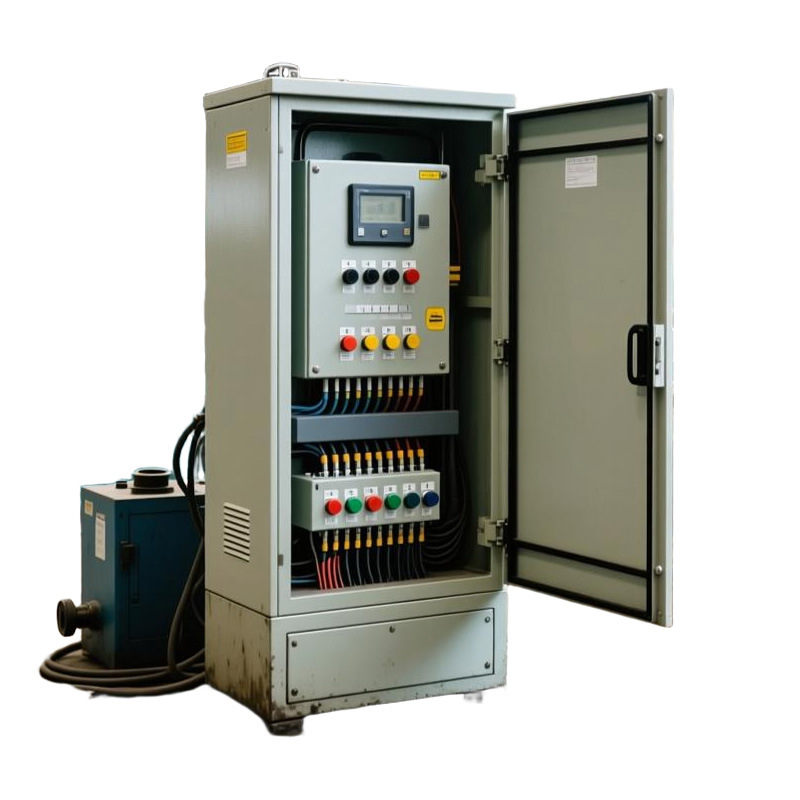 Outdoor Stainless Steel Distribution Box Waterproof Pole Distribution Cabinet Thickened Security Thickened Weak Current Box Network Sheet Metal Processing