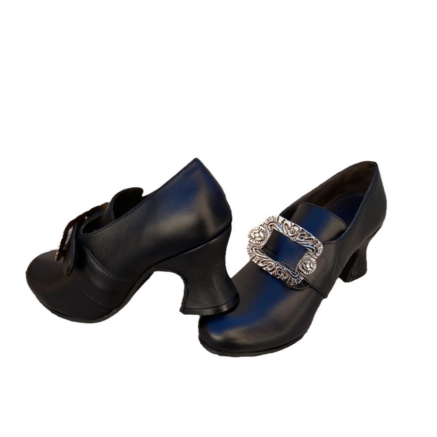 Amazon Independent Station Cross-border Foreign Trade New European and American Retro 18 Medieval Renaissance Halloween Women's Shoes