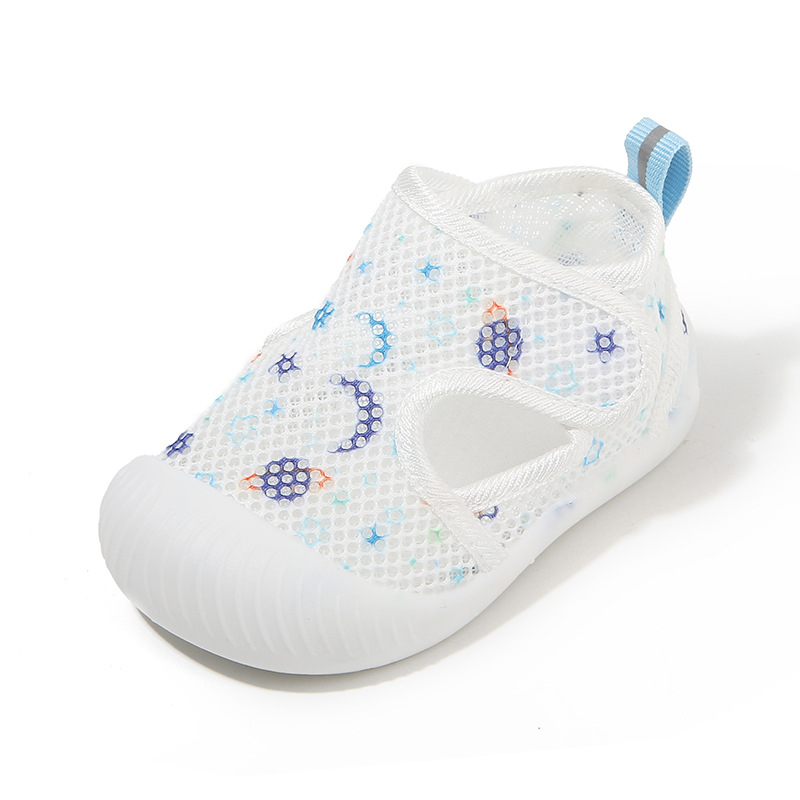 Baby Soft-Soled Mesh Toddler Shoes, Summer Fashionable and Breathable Shoes for Boys and Girls, Infant Shoes for Kidsren Aged 1-3 Years Old