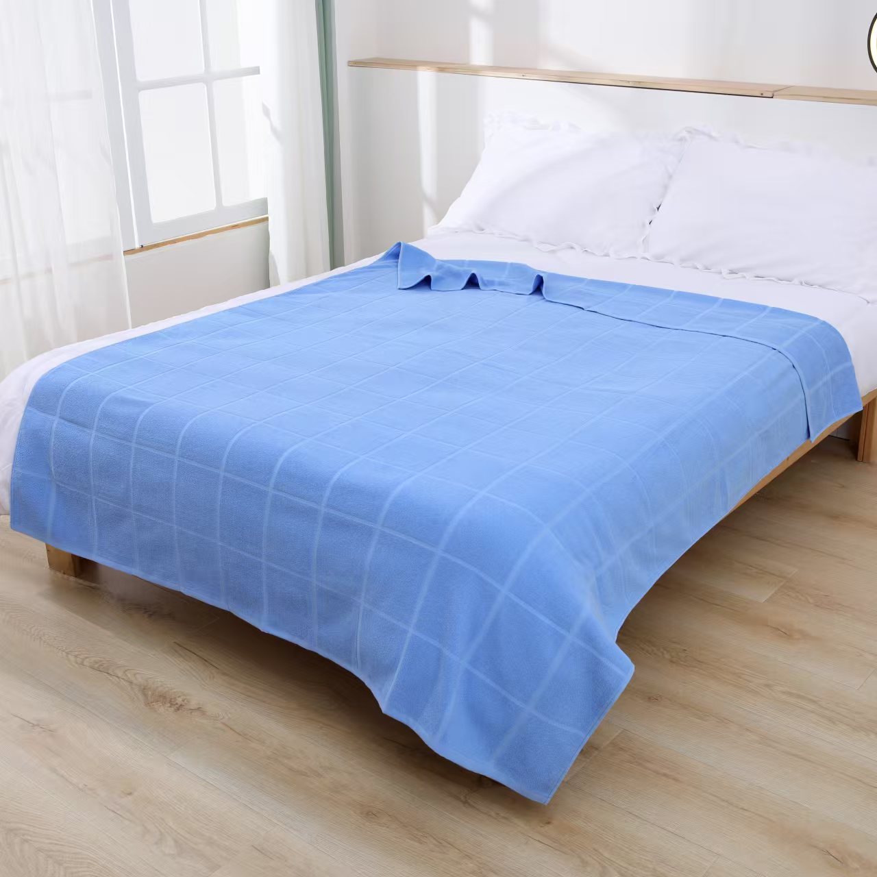 Пледы из чистого хлопка с жаккардовым узором, поддерживаемые резервами гражданских дел, доступны в различных узорах, пледы с активной печатью и окраской для охраны труда