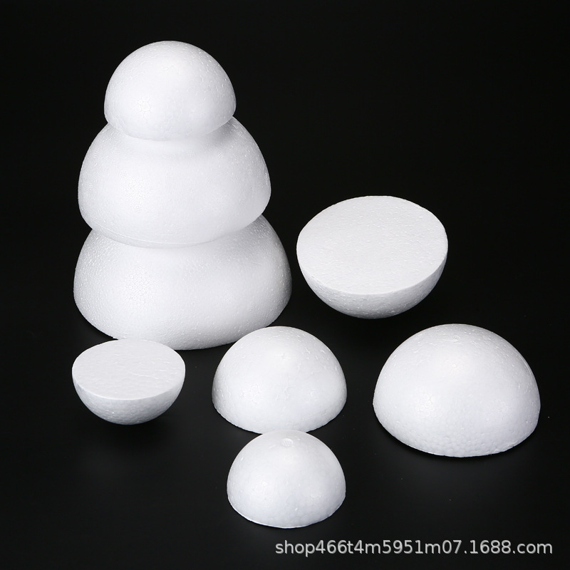Poly Foam Solid Hemisphere Wedding Decoration Flower Ball Bouquet Flower Arrangement Road Guide Kidsren DIY Filling