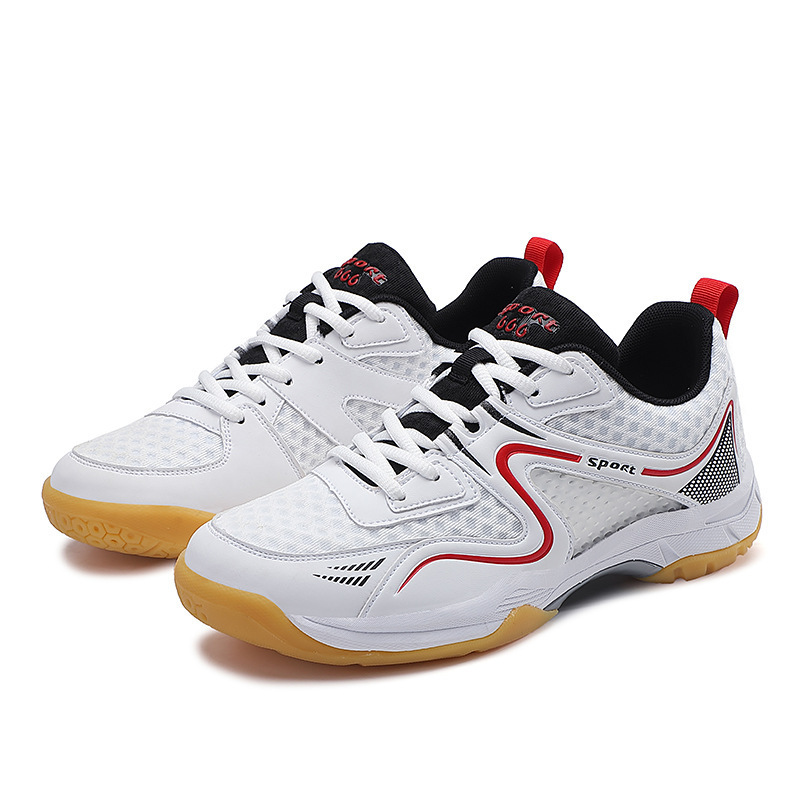 New badminton shoes men's shoes table tennis shoes women's shoes competition training shoes tennis shoes mesh sneaker