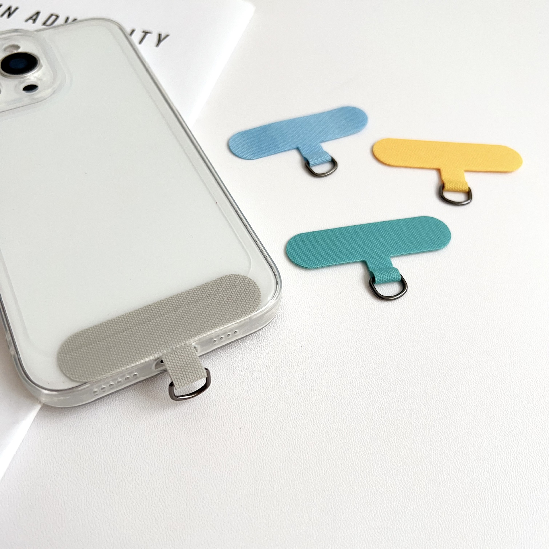 Mobile Phone Lanyard Piece, Mobile Phone Case, Universal Gasket, Lint-Free Curing Cloth Connection Piece, Anti-Lost Artifact, Mobile Phone Case Gasket