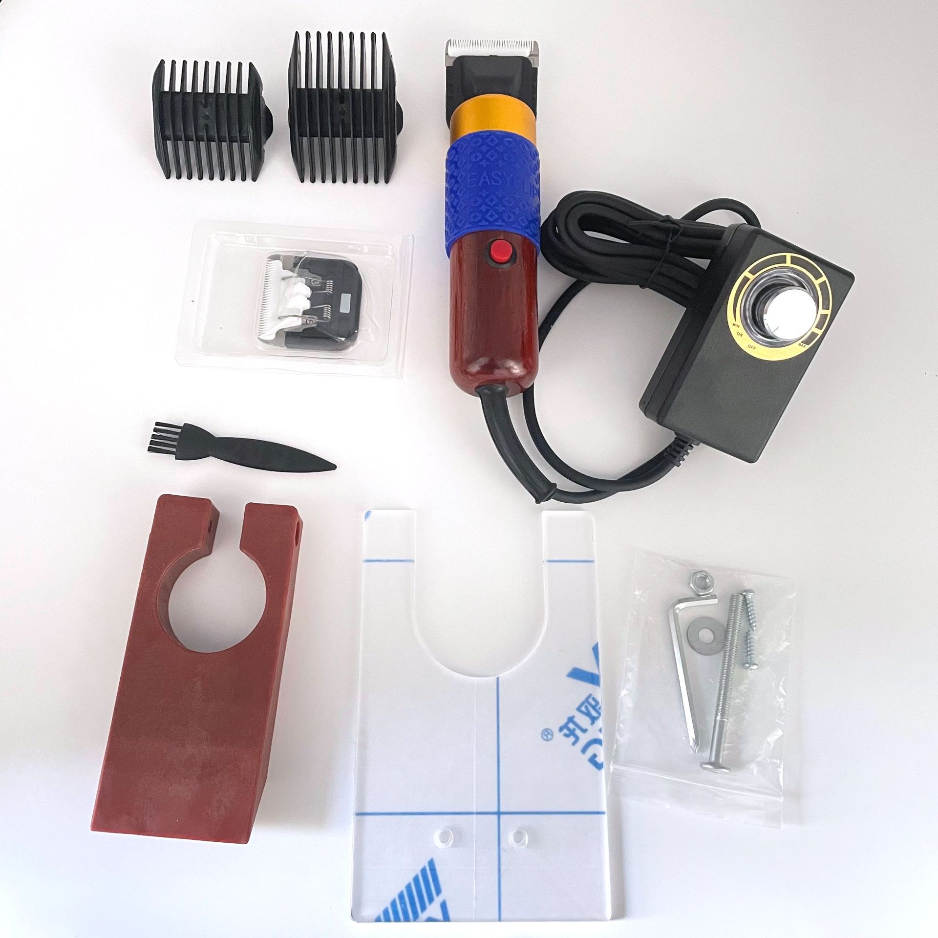 Tufting Gun Tufting Electric Clipper Shelf Base Trimming Carpet Tool Clipper Bracket Hair Pusher