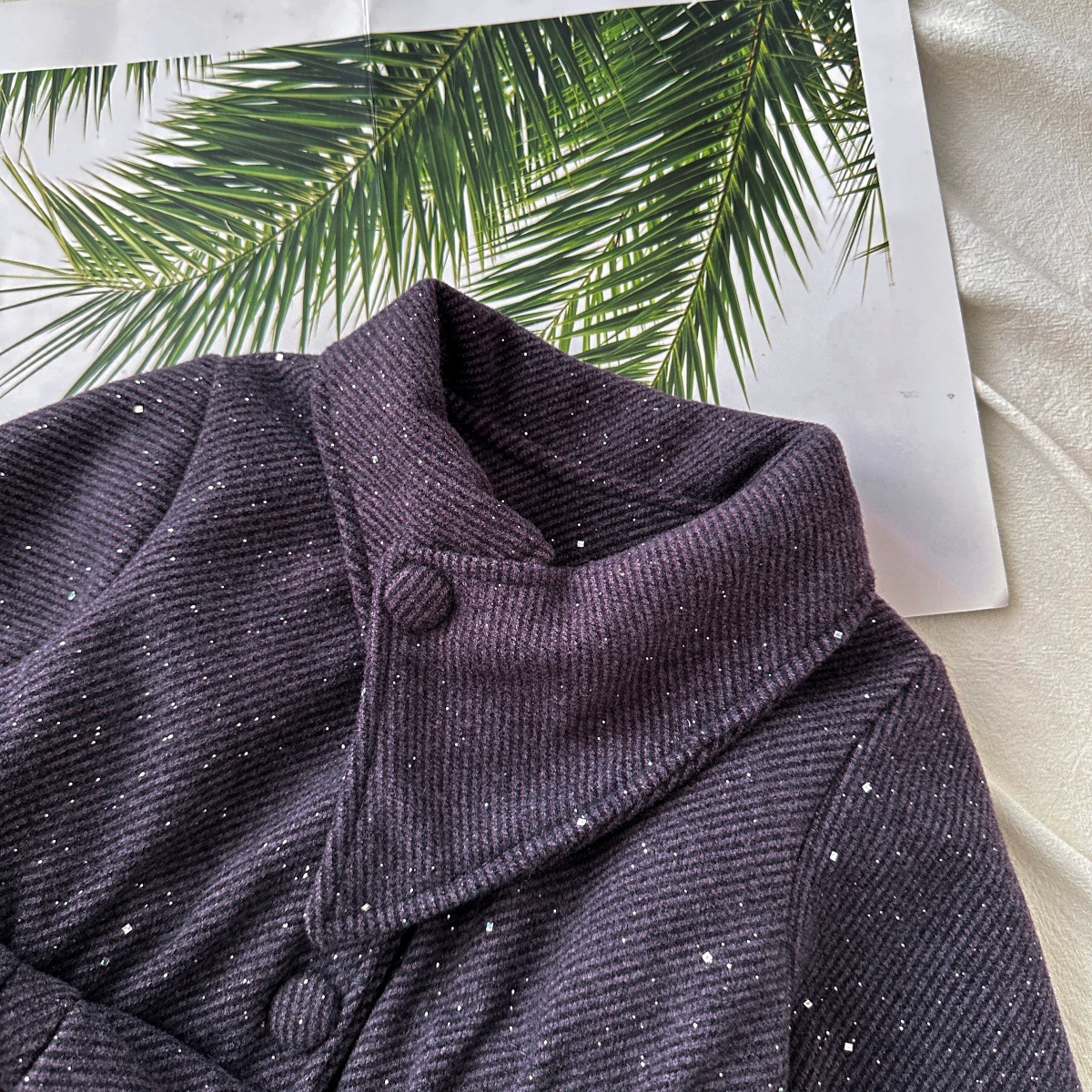 77530 Winter New Woolen Coat, Mid-Length Korean Style Preppy Jacket, British Style Children's Clothing Jacket for Young Children