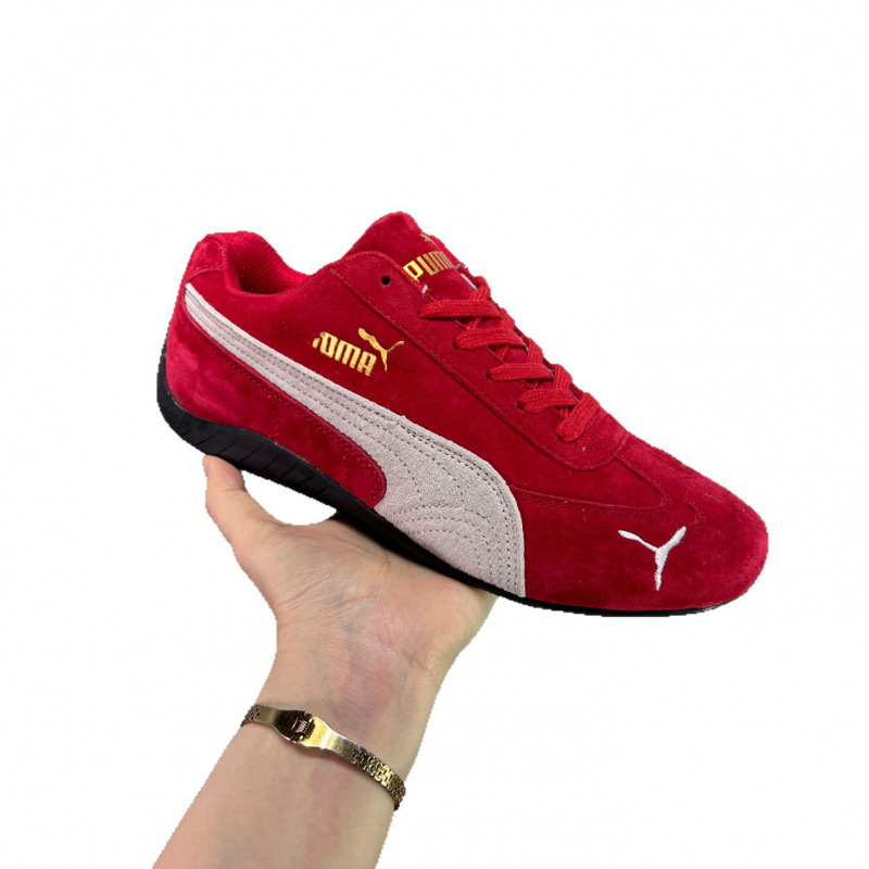 Putian Casual Sports Shoes Pm Racing Shoes Rose Park Caiying Men and Women Couples Low-Top Versatile Trendyy Casual Sneakers