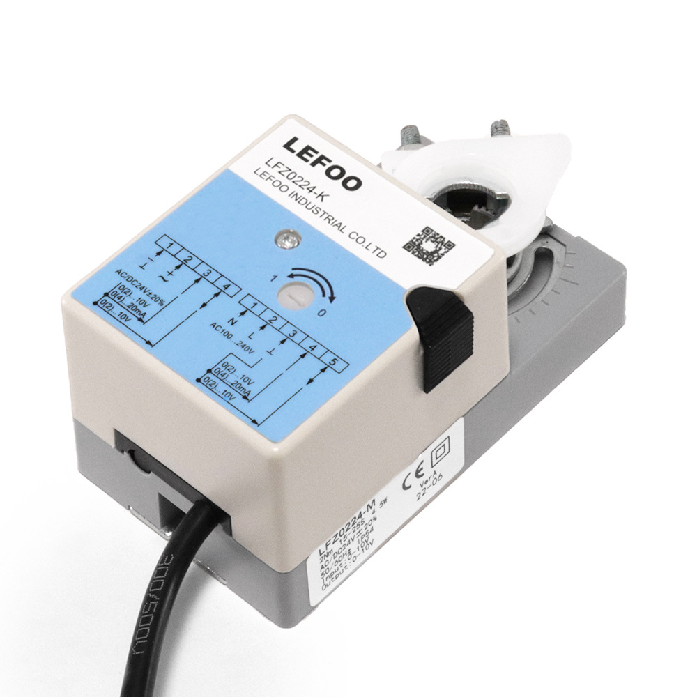 LEFOO air valve actuator LFZ air door driver building automatic control switch air valve driver