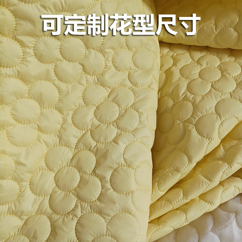 Quilted Cotton Fabric, Quilted Quilted Fabric, Flower Embroidered Fabric, Student Lunch Box, Lunch Bag, Cloud Bag, Pet Supplies