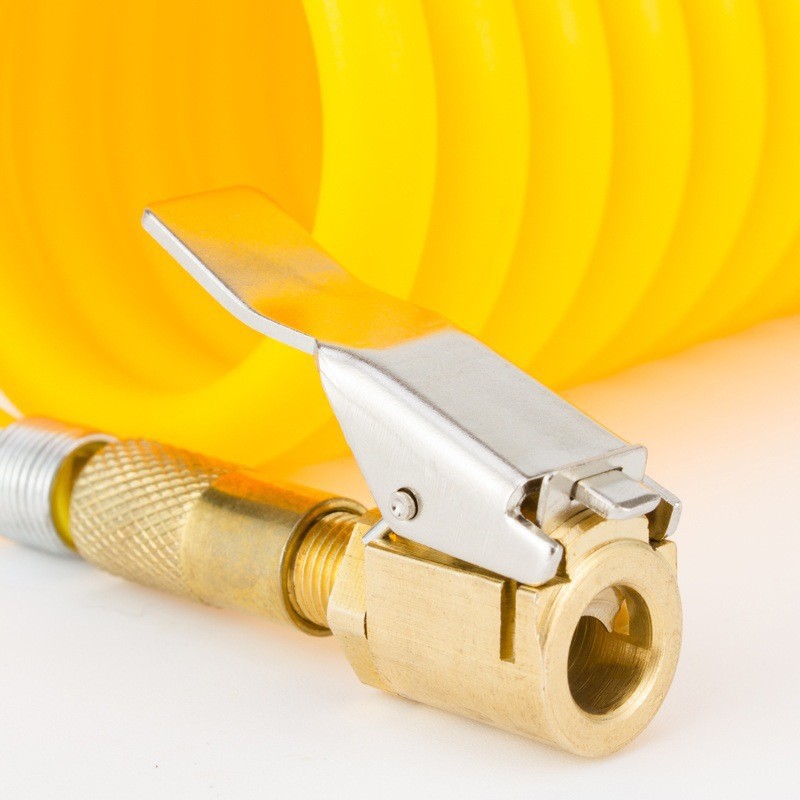 Car Air Pump American Threaded Air Nozzle Adapter Car Air Pump Accessories Quick Conversion Head Clip-On Air Nozzle