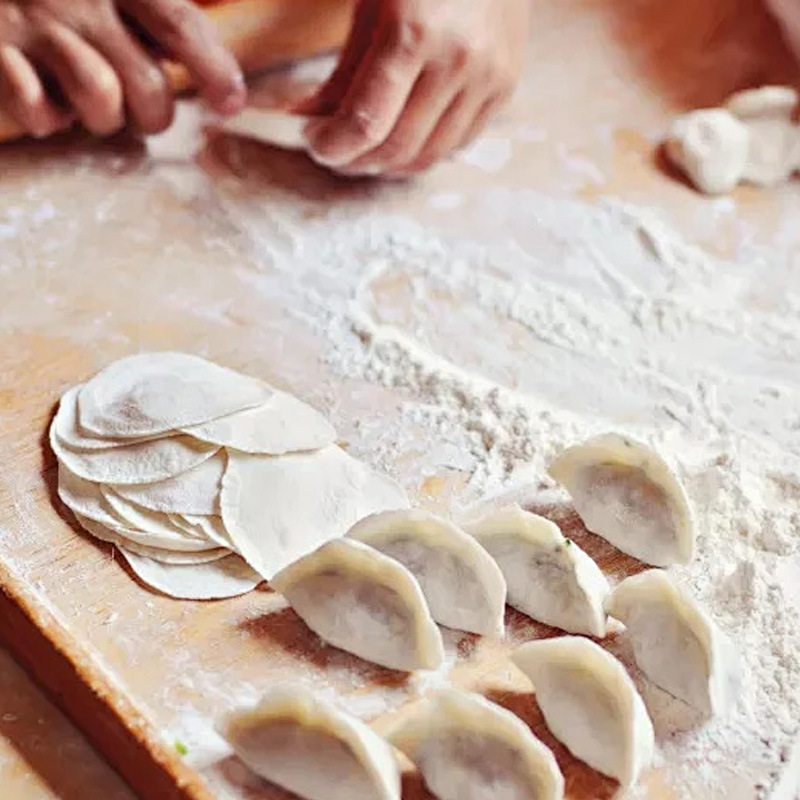 Shuangpi Pre-Mixed Powder for Making Noodles, Bread, Anti-Stick Hand Equipment, Special Powder for Sticking Dumpling Powder Wholesale Source Manufacturer