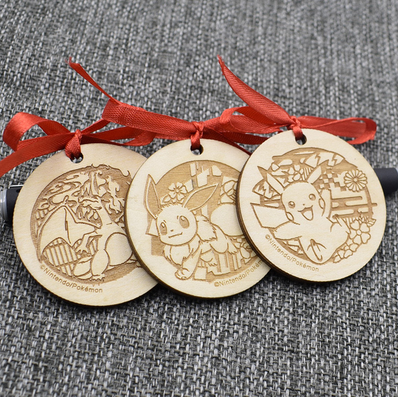 Wooden Laser Engraving Logo Marking Wooden Laser Cutting and Engraving Wooden Board Engraving Font Cut Out Processing