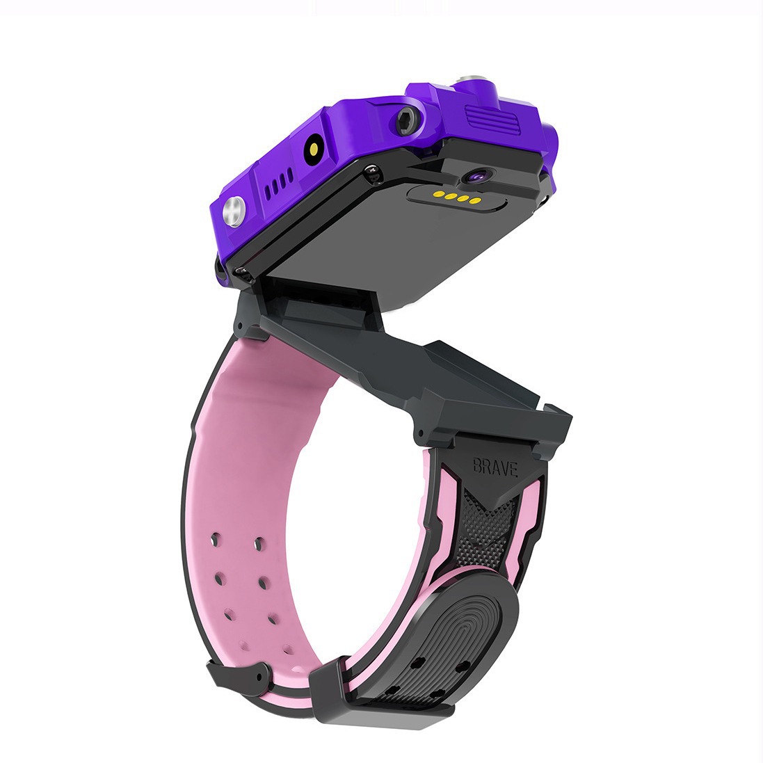 Cross-Border Sixth Generation Deep Waterproof 360 ° Rotating Flip Cover Q19 Smart Kidsren's Phone Watch Positioning Photo Export