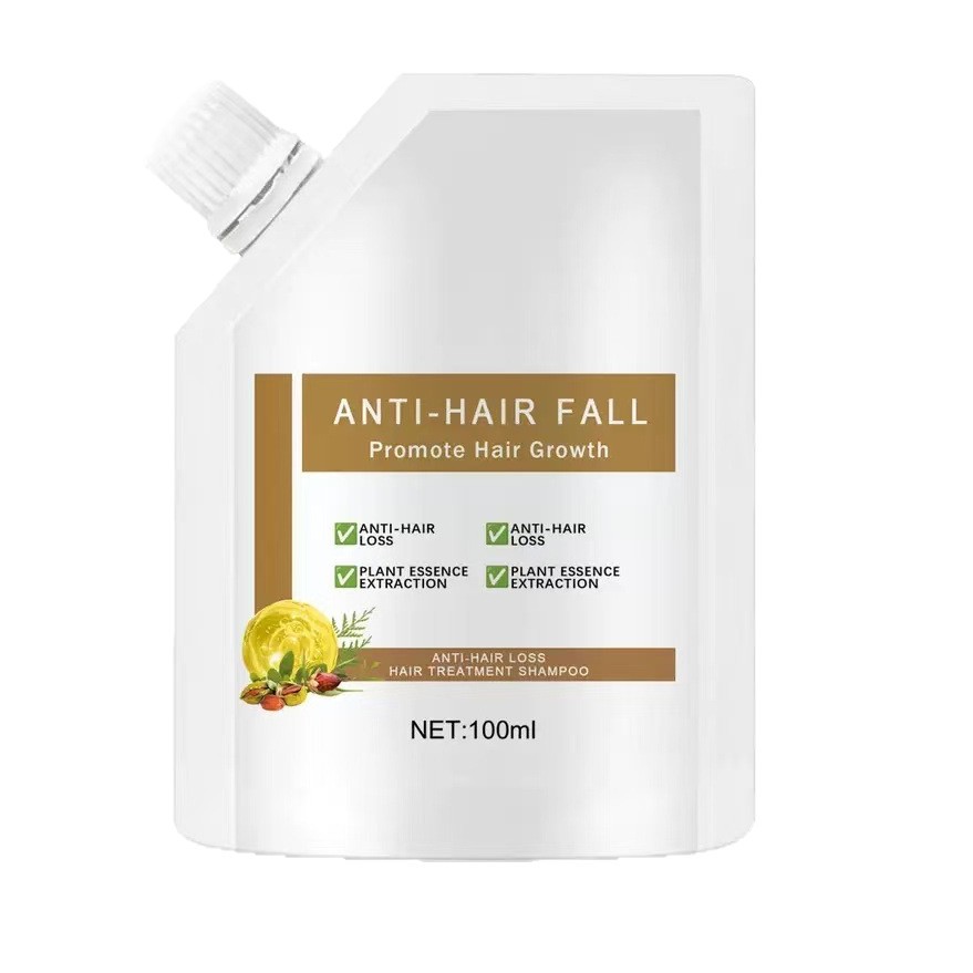 Cross-Border Popular Anti-Hair Loss Hair Treatment Shampoo Nourishing and Smoothing Shampoo