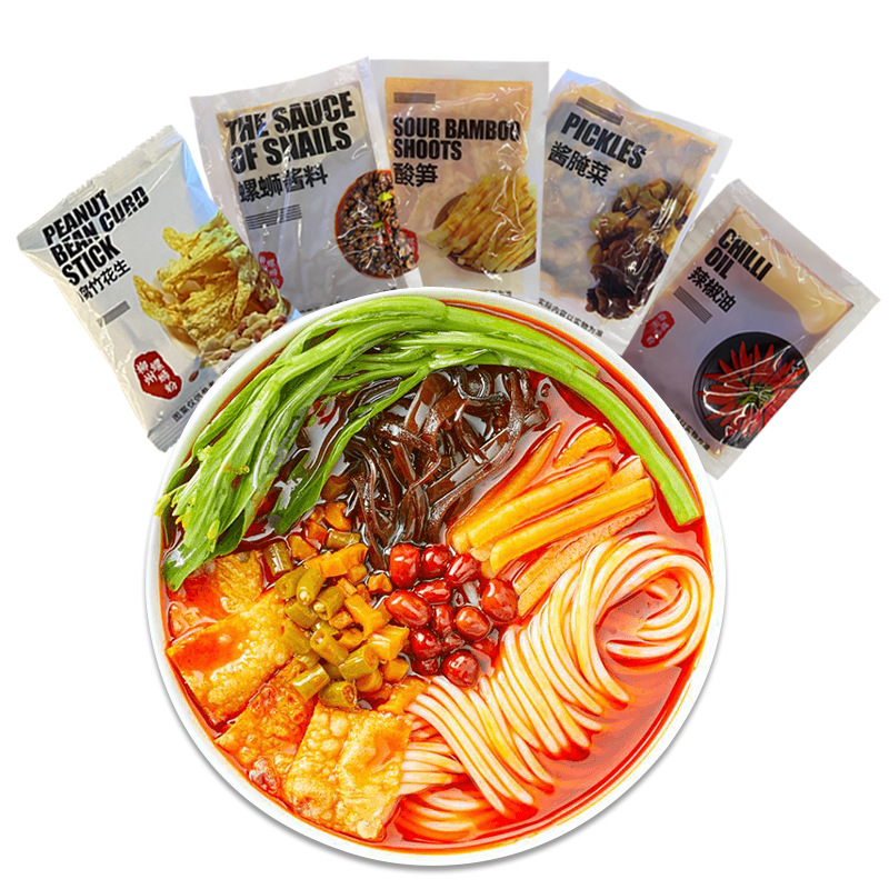 Liuzhou snail powder seasoning package wholesale Hefang nameless same sauce concentrated screw powder catering commercial