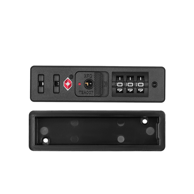 Lock factory direct tsa Customs lock luggage combination lock sunken customs combination lock pull tab lock tsa fixed lock