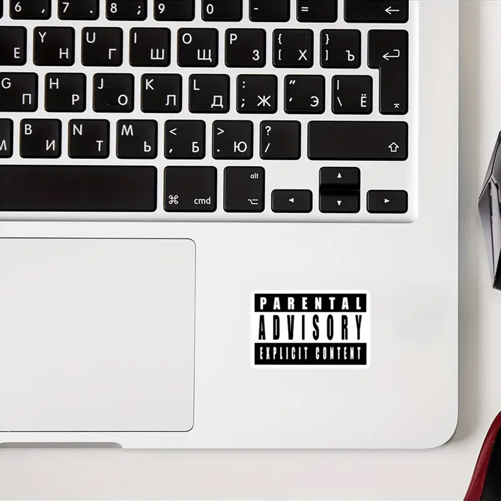 Cross-Border Hot Sale - Vinyl Stickers for Laptops, Cars, Motorcycle Laser Stickers, English Pvc.