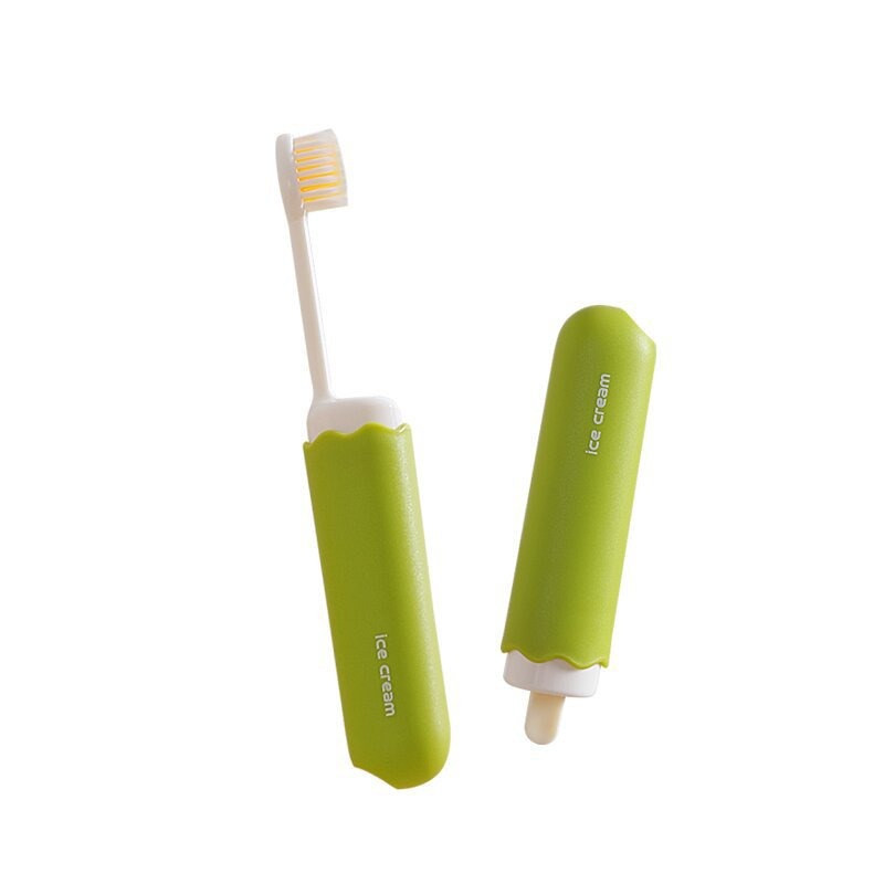 Folding Toothbrush Soft Fine Bristle Brush Head Comfortable Portable Compact New Travel Essential Multifunctional Children's Adult Toothbrush