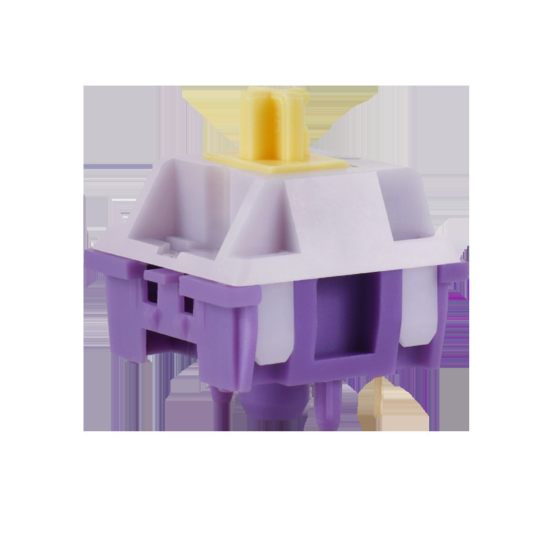 In stock Amazon cross-border KTT Hyacinth shaft mechanical keyboard shaft DIY linear shaft 5 feet in stock HIFI sound