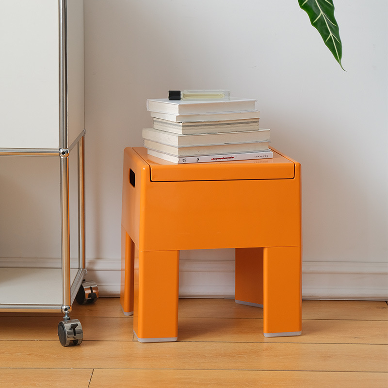 Modern Simple Storage Stool Household Multi-Functional Storage Stool Internet Celebrity Entry Shoe Changing Stool Household Large Capacity Low Stool