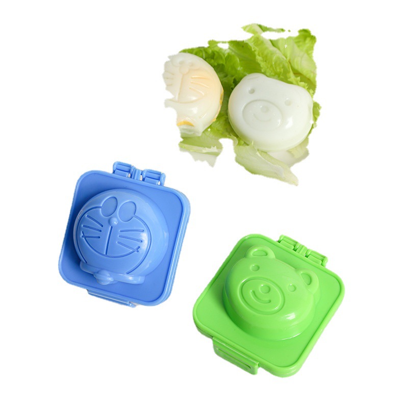 Cute Egg Shaped Rice Ball Mold DIY Bear and Rabbit Domeidi Rice Ball Shaping Mold Egg Press
