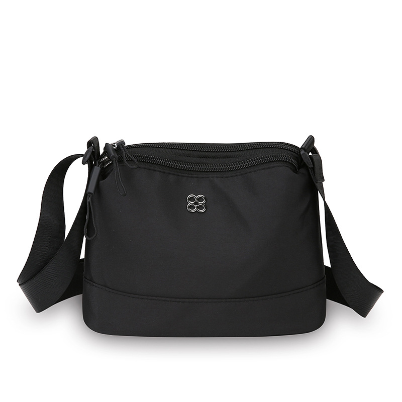 Light Luxury Fashion Simple Summer Women's All-match Crossbody Single Shoulder Solid Color Commuter Shoulder Bag 2024 All-match New Multi-pocket