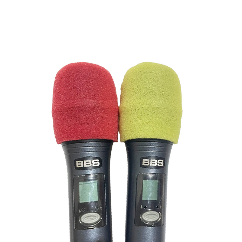 Microphone sleeve sponge sleeve KTV disposable wheat sleeve U-shaped microphone sleeve protective sleeve special blowout shield microphone sleeve