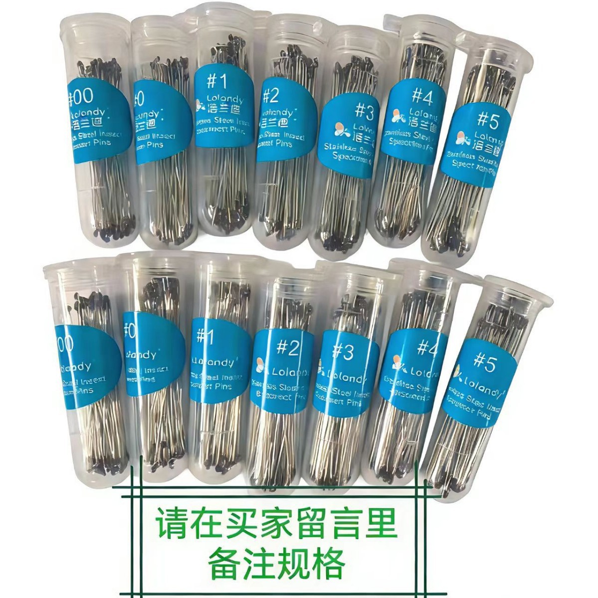 Поставка Нержавеющая Сталь Резиновая Голова Насекомое Игла Экспонат Игла с Высокой Твердостью, Острый Игла Кончик и Хорошая Эластичность для Производства Экспонатов