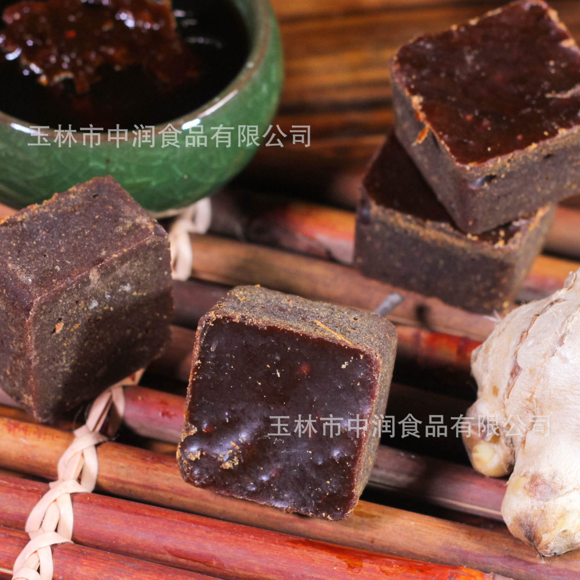 Guangxi ginger mother Brown sugar independent small package brown sugar brown sugar large goods wholesale small pieces of ginger mother sugar flavor sugar origin