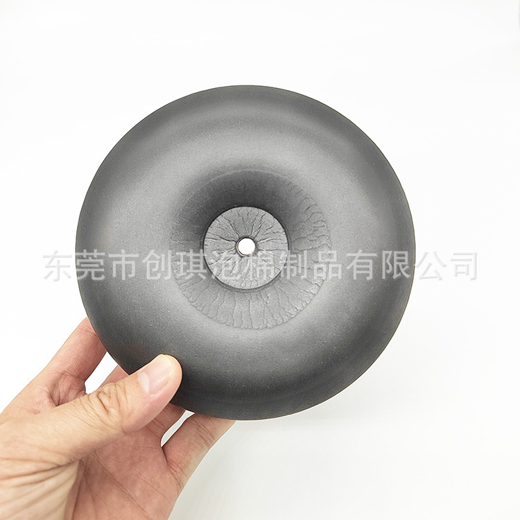 EVA foam toy wheel round high elastic foam wheel aviation model accessories shaped foam custom