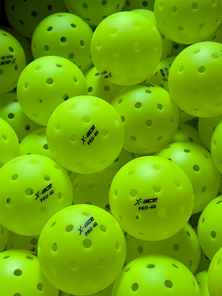X-ACEpro40pickleball Peak Ball 40-hole rotational molding one-piece porous hole hole ball practice ball