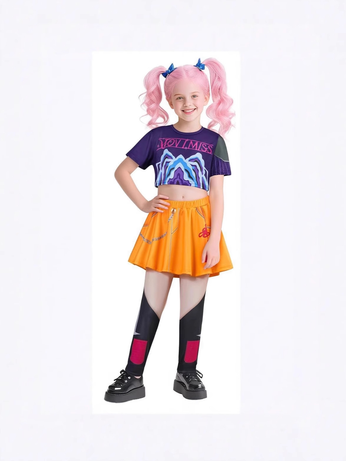 Cross-Border European and American New Culottes Halloween Costumes Stage Suits Clothing Jackets Three-Piece Vest Suits