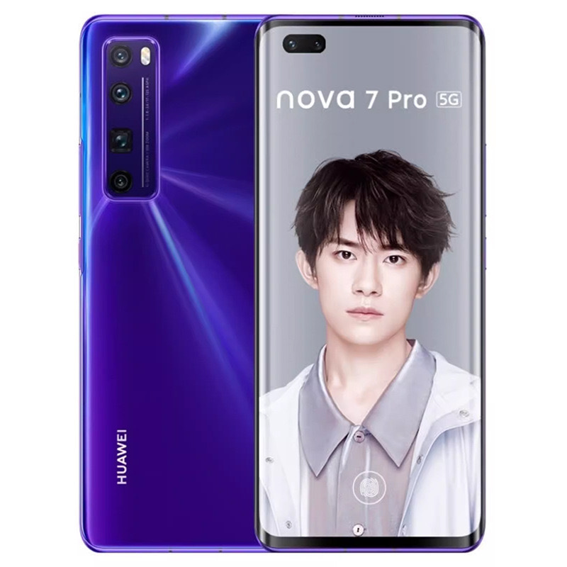 Huawei 5g Mobile Phone Nova 7 Pro Kirin 985 Hongmeng Game Large Screen Android Student Huawei Mobile Phone