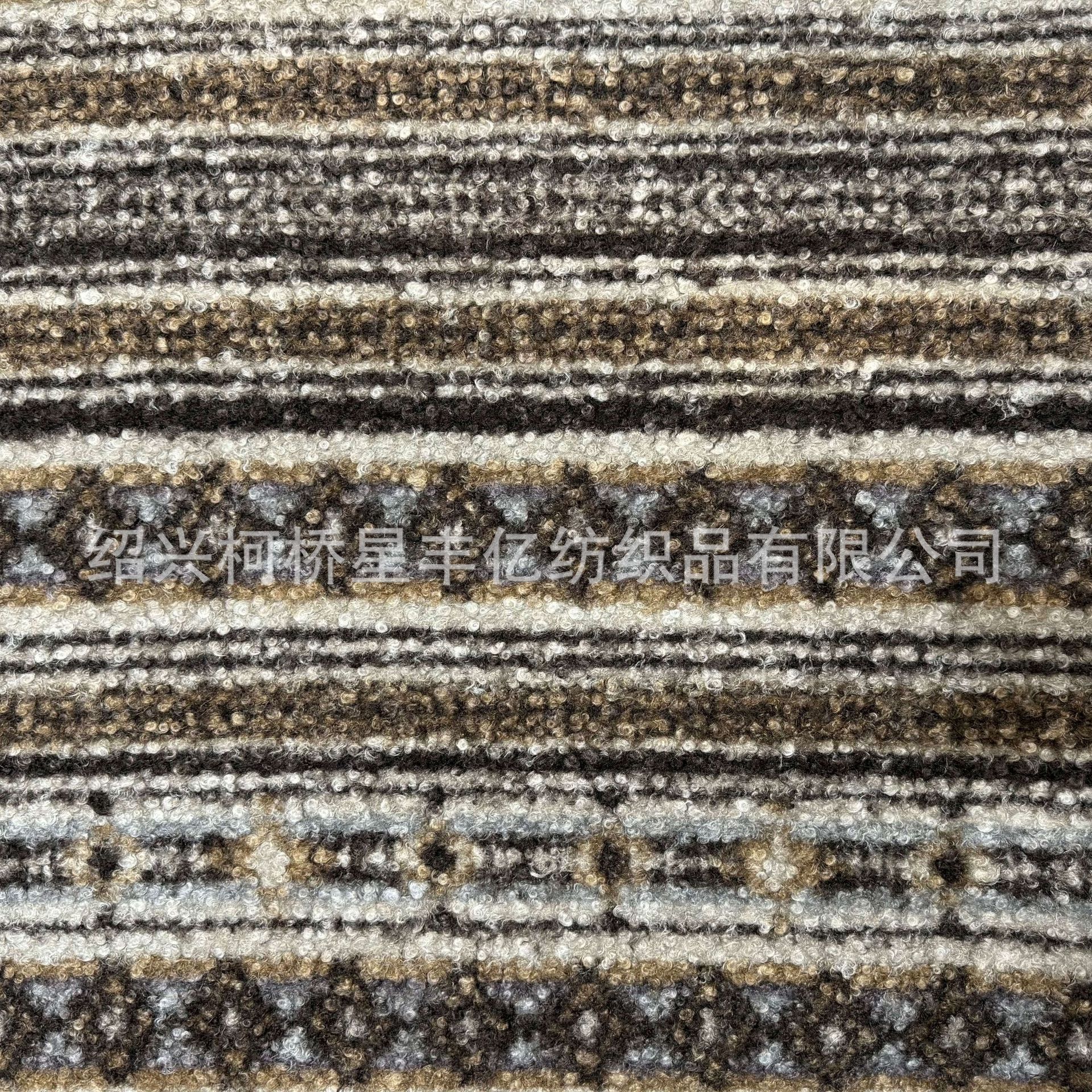 New Retro Ethnic Style Woolen Autumn and Winter Outwear Outwear Pillow Blanket Fabric