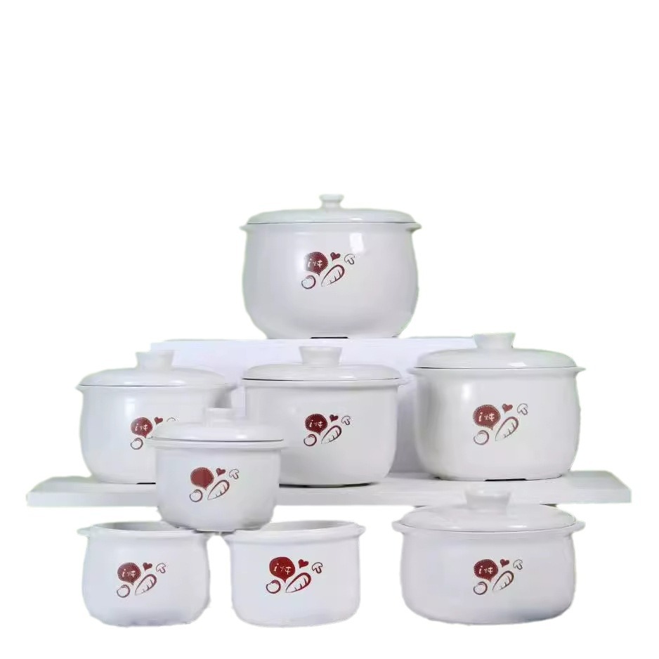 Bear electric cooker ceramic accessories 0.8L liner lid size stew jar Shaxian soup pot crock pot stew pot wholesale