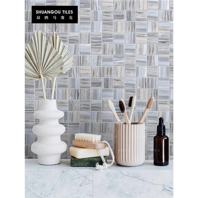 Double Seagull Pearl Fantasy Series Indoor Casual Home Decoration Restaurant Cafe Bathroom Kitchen B&B Ceramic Mosaic