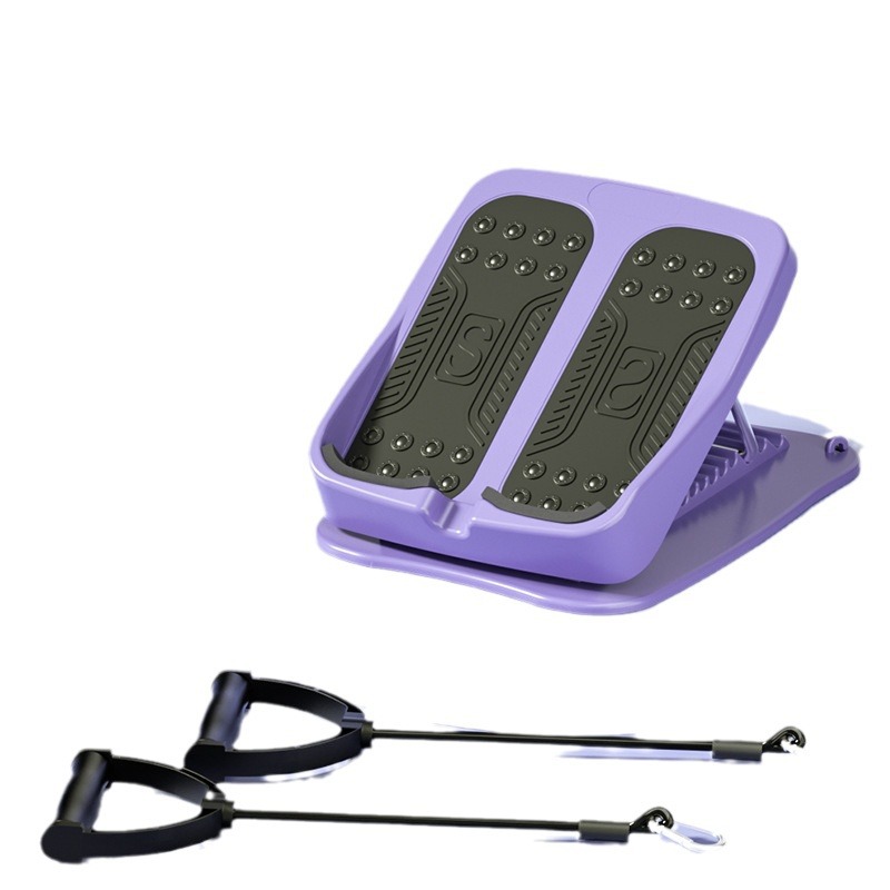 Skinny leg stretch board oblique pedal standing stretch artifact thin calf foldable fitness equipment leg equipment