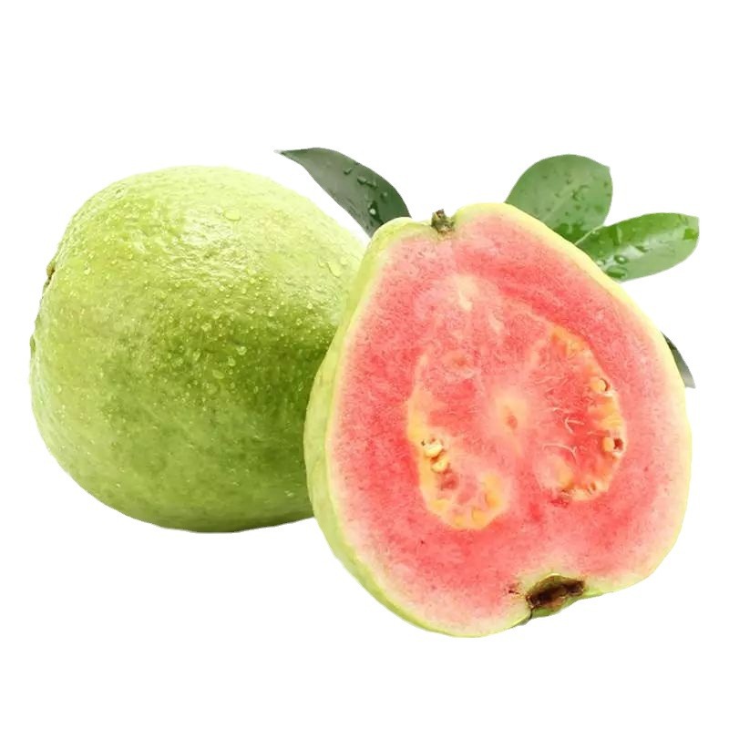 Fujian Zhangzhou Red Heart Guava 2.5kg Fresh Fruit Crisp Sweet Rouge Seasonal Sour Plum Powder Full Box Free Shipping