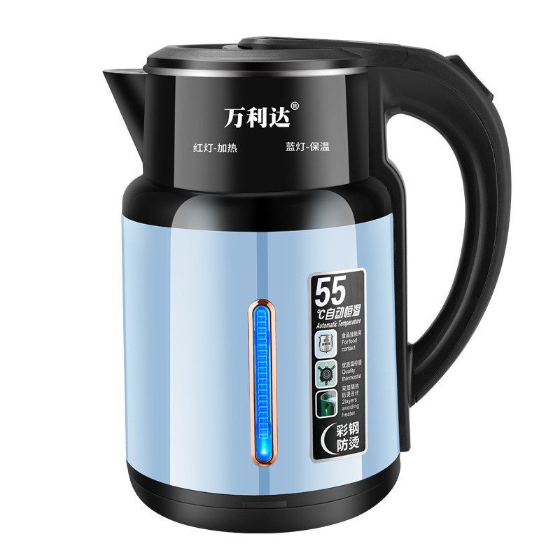 Water Kettle with Integrated Insulation, Automatic Power-Off, Large Capacity, Fast Heating, Stainless Steel Kettle for Home Use
