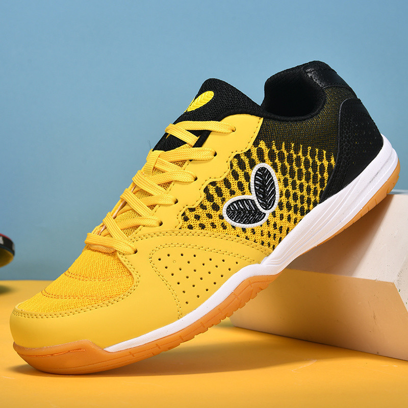 [Easy Bending Function] New Original Butterfly Leaf Table Tennis Shoes, Ultra-Light Soft Sole, Breathable Tendon Sole, Free Shipping