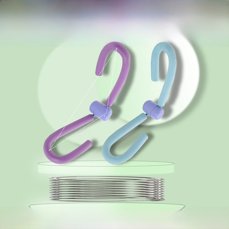 Leg Beauty Device, Home Fitness, S-Shaped Leg Training Device, Multi-Functional Leg Training Equipment, Leg Clamping and Hip Lifting Device, Factory Direct Sale