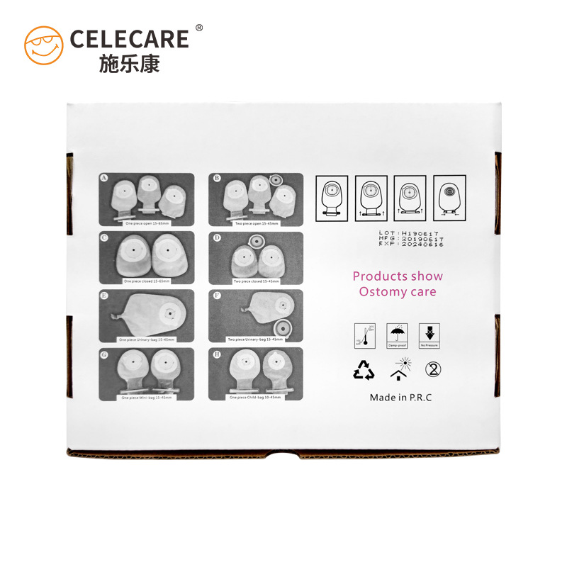 Export Amazon Xerokang A003 ostomy bag one-piece stool bag anorectal ostomy bag disposable open pocket