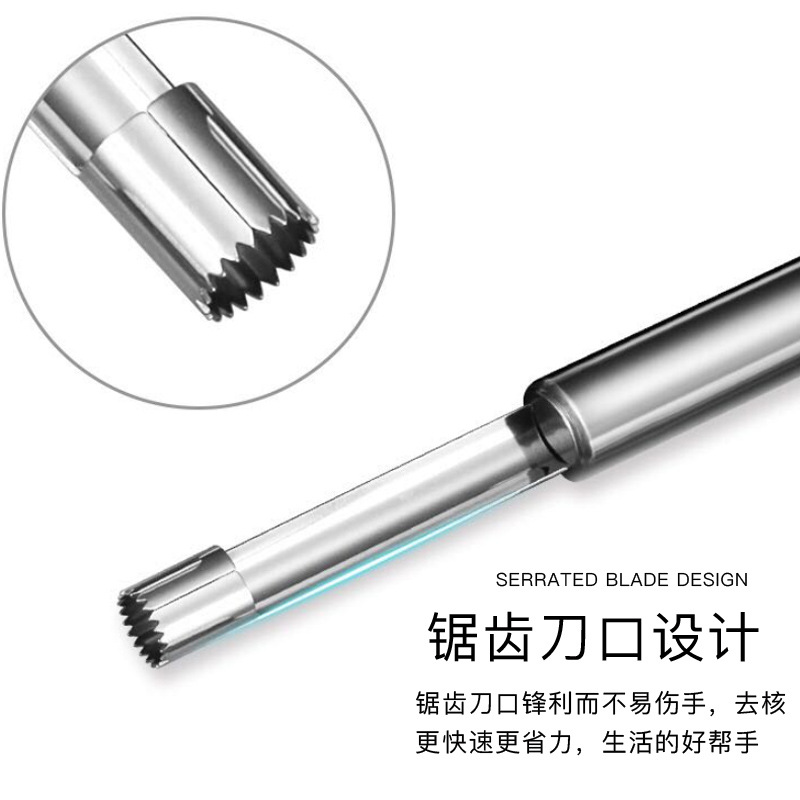 Stainless steel fruit corer apple kernel separator corer hawthorn jujube apple corer wholesale