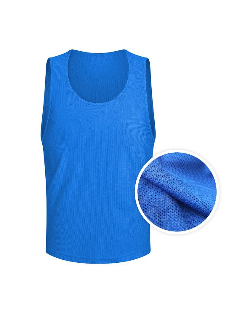 Mesh Breathable Frisbee Team Uniform Basketball Football Anti-match Suit Training Vest Outdoor Expansion Vest Number Cross-border Vest