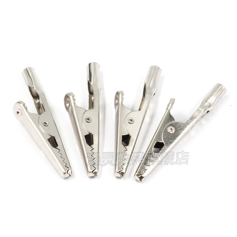 1009 clip large single handle alligator clip 10A anti-static wrist hand ring with charging special clip test clip 4mm hole