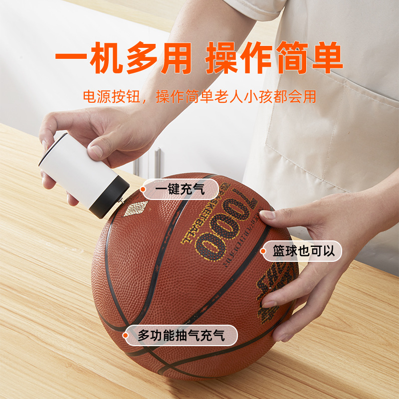 Factory wholesale mini handheld vacuum machine electric vacuum pump automatic sealing fresh-keeping gas suction dual-purpose